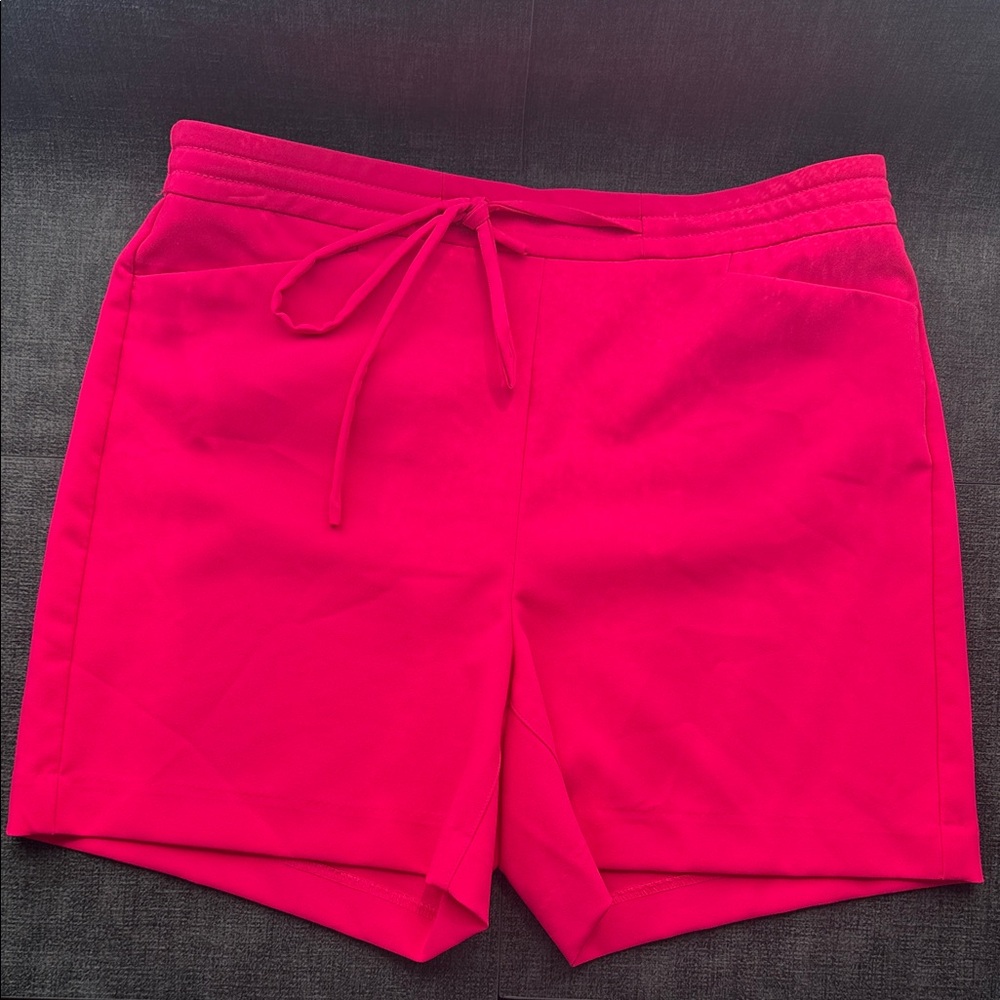 INC International Concepts Women's Vibrant Pink Athletic Shorts - Size M